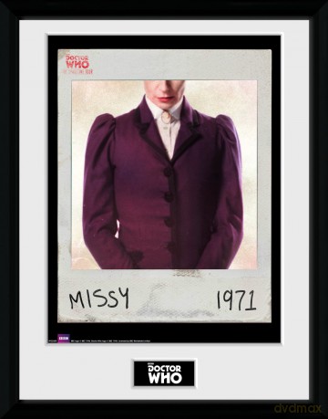 Gb Eye "Doctor Who, Space-Time Tour Missy" Plakat w ramie, Multi-Colour, 30 X 40 Cm