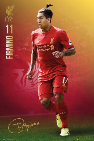 Gb Eye "Liverpool, Firminho 16/17" Maxi Poster, Multi-Colour, 61 X 91.5 Cm