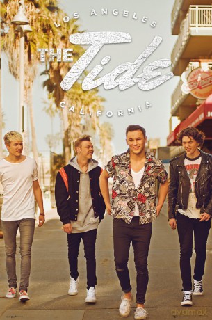 Gb Eye "The Tide, Band" Maxi Poster, Multi-Colour, 61 X 91.5 Cm