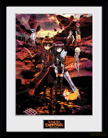 Gb Eye "Twin Star Exorcists" Key Art Plakat w ramie, Various, 30 X 40 Cm