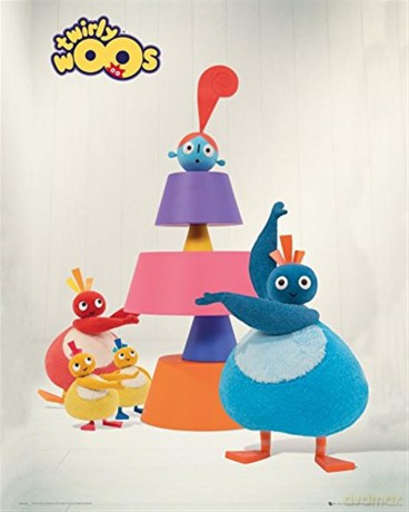 Gb Eye "Twirly Woo'S, Cake" Mini Poster, Multi-Colour