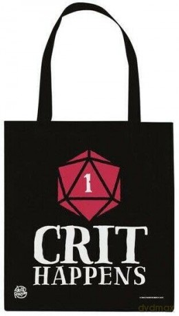 Gb Eye: Let'S Roll - Crit Happens -Tote Bag- (Borsa Di Tela)