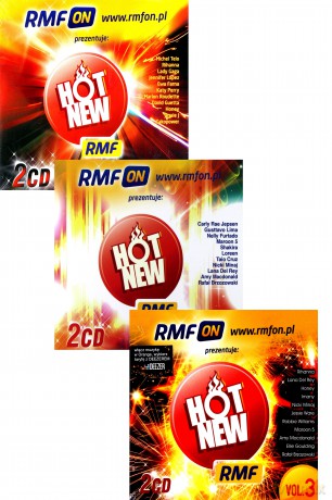 RMF FM Hot New Vol. 1+2+3 Pakiet [6CD]