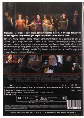 Paganini: Uczeń diabła [DVD]