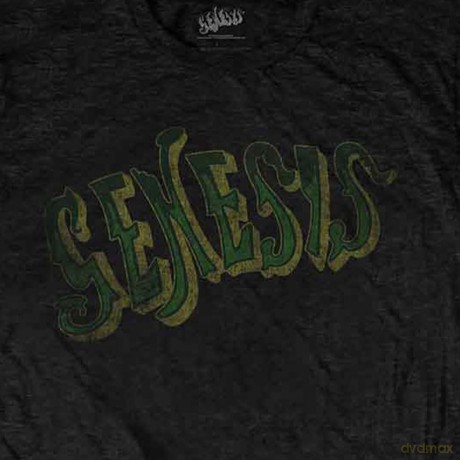 Genesis Men's Tee: Vintage Logo - Green (Medium)