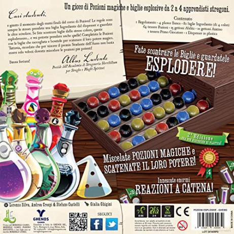 Ghenos Games: Pozioni Esplosive