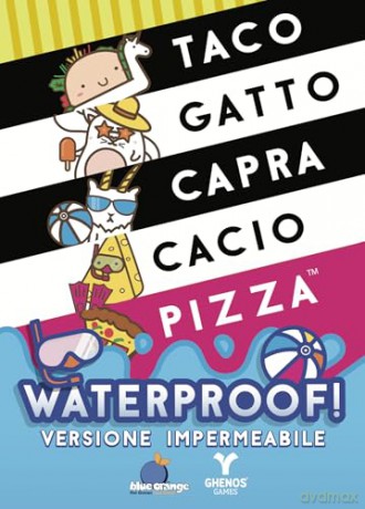 Ghenos Games: Taco Gatto Capra Cacio Pizza - Waterproof