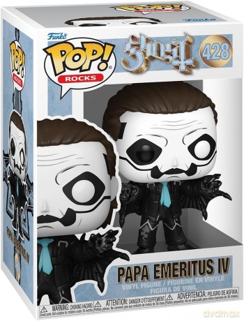 Ghost: Funko Pop! Rocks - Papa Emeritus Iv (Bat Outfit) (Vinyl Figure 428)