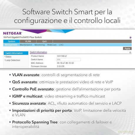 Gigabit Ethernet Smart 24 Poe+2