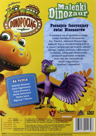 Dinopociąg: Maleńki dinozaur [DVD]
