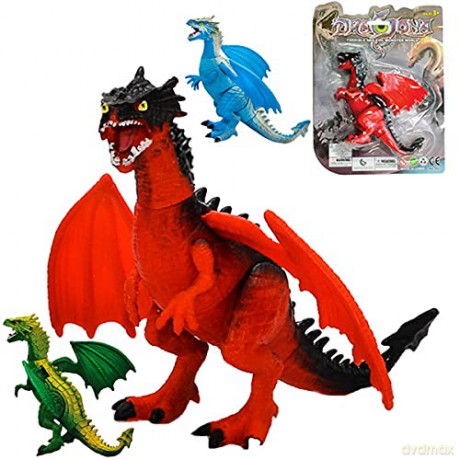 Ginmar: Animali - (009a) - Set Drago C/Ali Morbide, Ass.