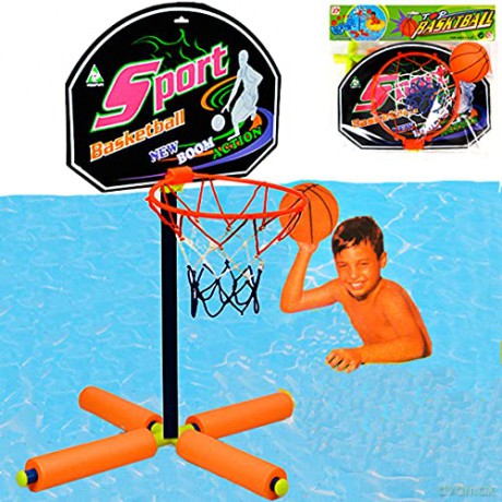 Ginmar: Giochi All'Aperto - (223c) - Gioco Basket Galleg.Per Piscina.In Busta