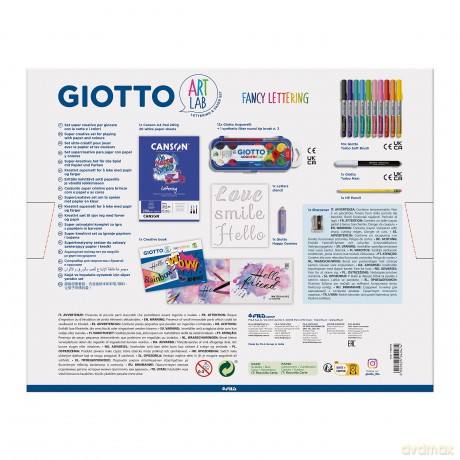 Giotto Art Lab Fancy Lettering