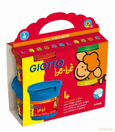 Giotto Bebe Super Colori A Dita