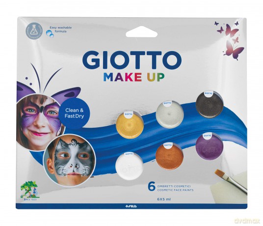 Giotto Make Up 6 Ombr 5ml Met Ass