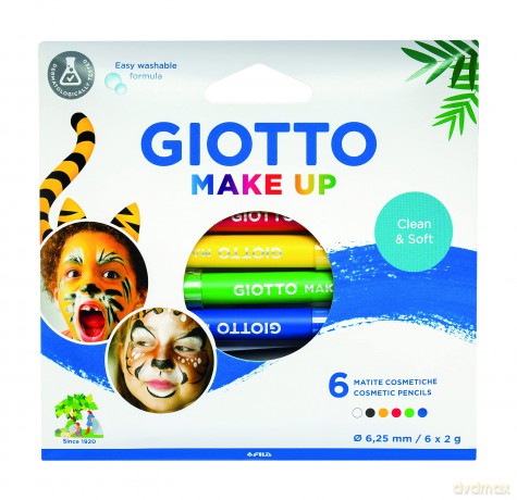 Giotto Make Up Ast.6 Matite Col Ass