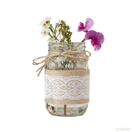 Glass - Hessian Jars
