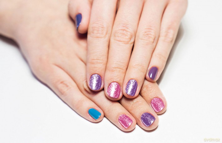 Glitter Nail Art