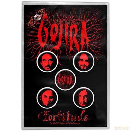 Gojira: Fortitude (Button Badge Pack)