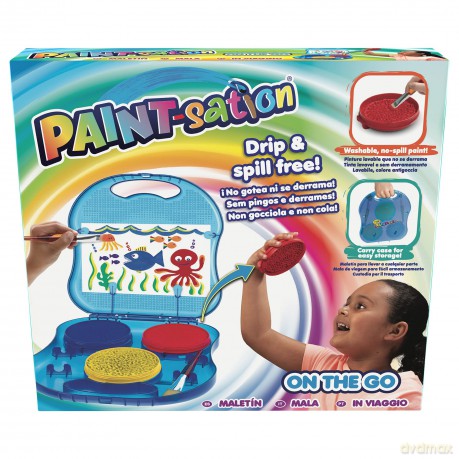 Goliath Games: Paint-Sation - On The Go - Valigetta