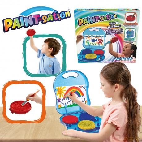 Goliath Games: Paint-Sation - On The Go - Valigetta