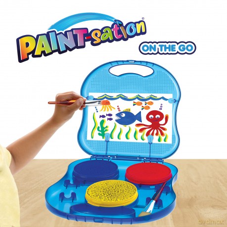 Goliath Games: Paint-Sation - On The Go - Valigetta