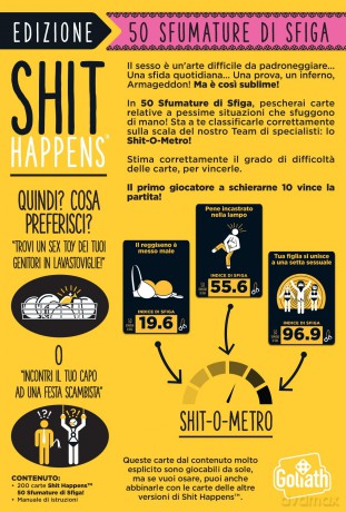 Goliath Games: Shit Happens - 50 Sfumature Di Sfiga