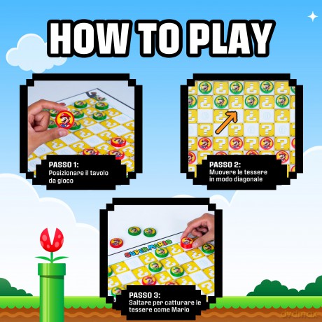 Goliath Games: Super Mario Checkers