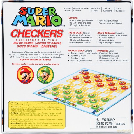 Goliath Games: Super Mario Checkers