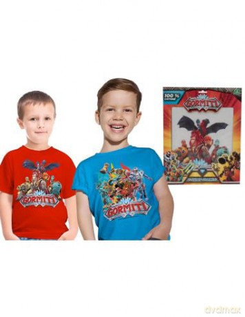 Gormiti T-Shirt Tg. 3/4 Anni (Assortimento)