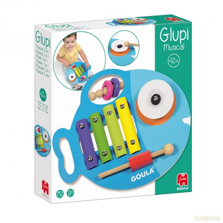 Goula D53143 3-In-1 Glupi Musical Toy