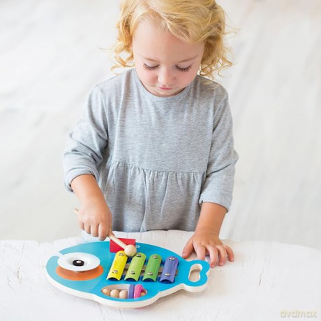 Goula D53143 3-In-1 Glupi Musical Toy