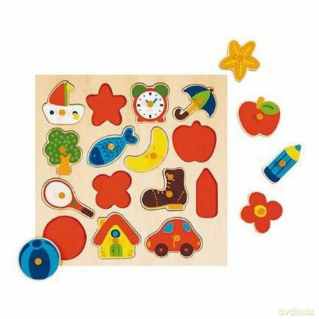 Goula Wooden Silhouette Puzzle