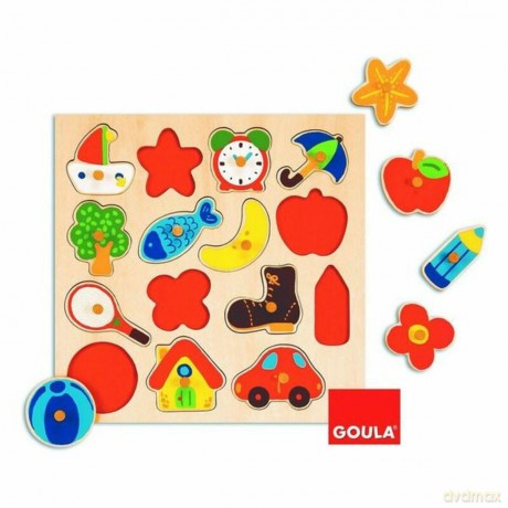 Goula Wooden Silhouette Puzzle