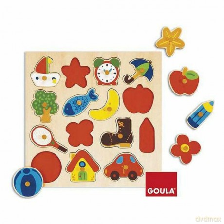 Goula Wooden Silhouette Puzzle