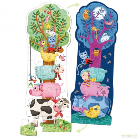 Goula: Puzzle Xxl Reversibile Luce