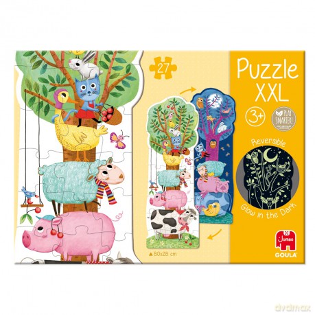 Goula: Puzzle Xxl Reversibile Luce