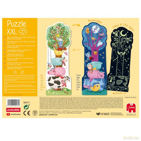 Goula: Puzzle Xxl Reversibile Luce