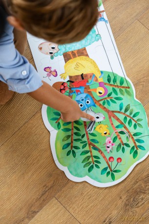 Goula: Puzzle Xxl Reversibile Luce