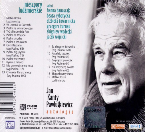 Jan Kanty Pawluśkiewicz (Antologia vol 10-Nieszpory Ludźmierskie) [CD]