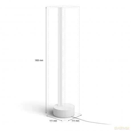 Gradient Signe Hue Lampada Tavol
