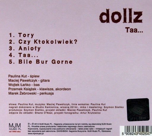 Dollz: Taa (maxisingel) [CD]
