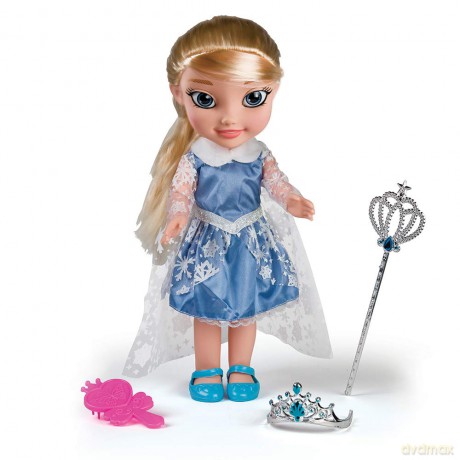 Grandi Giochi: Princess Regina Dei Ghiacci Toddler 35 Cm Con Accessori