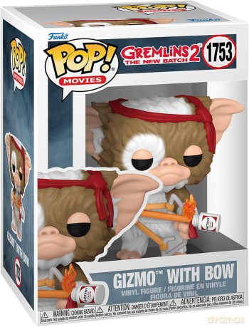 Gremlins Pop! Movie Vinyl Figur Gizmo W/Bow 9 Cm