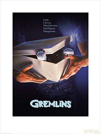 Gremlins: Pyramid - One-Sheet - Gizmo -Art Print 80x60cm- (Stampa)