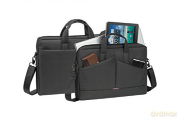 Grey Diagonal Plus Laptop Bag 15.6/