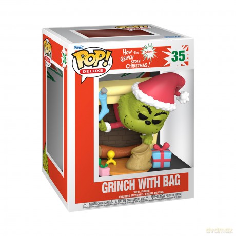 Grinch (The): Funko Pop! Deluxe - Grinch With Bag (Vinyl Figure 35)