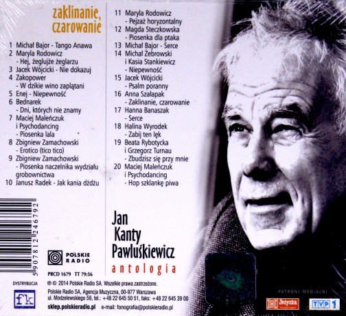 Jan Kanty Pawluśkiewicz: Antologia. Volume 9: Zaklinanie, czarowanie  [CD]