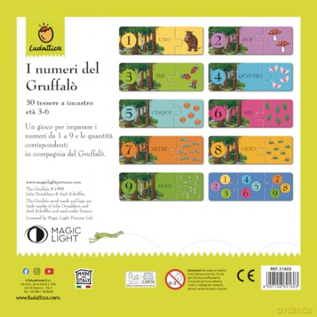 Gruffalo: Ludattica - I Numeri Del Gruffalo
