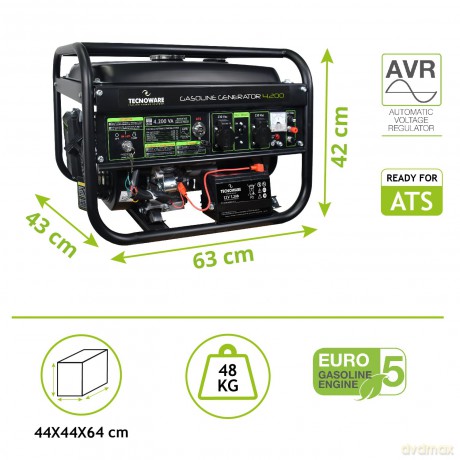 Gruppo Elettrogeno 4200va A Benzina